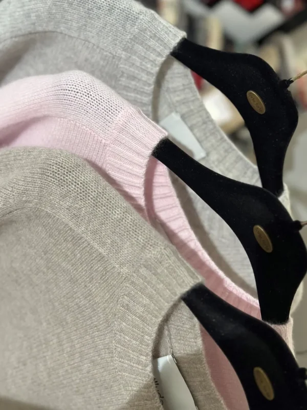 Allude Cashmere Sweater kort ærme