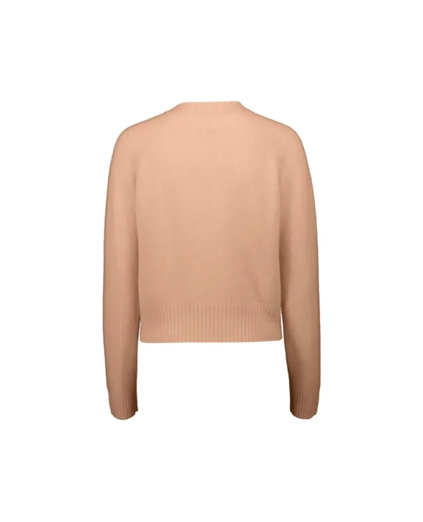 ALLUDE RUND HALS CASHMERE PEACH