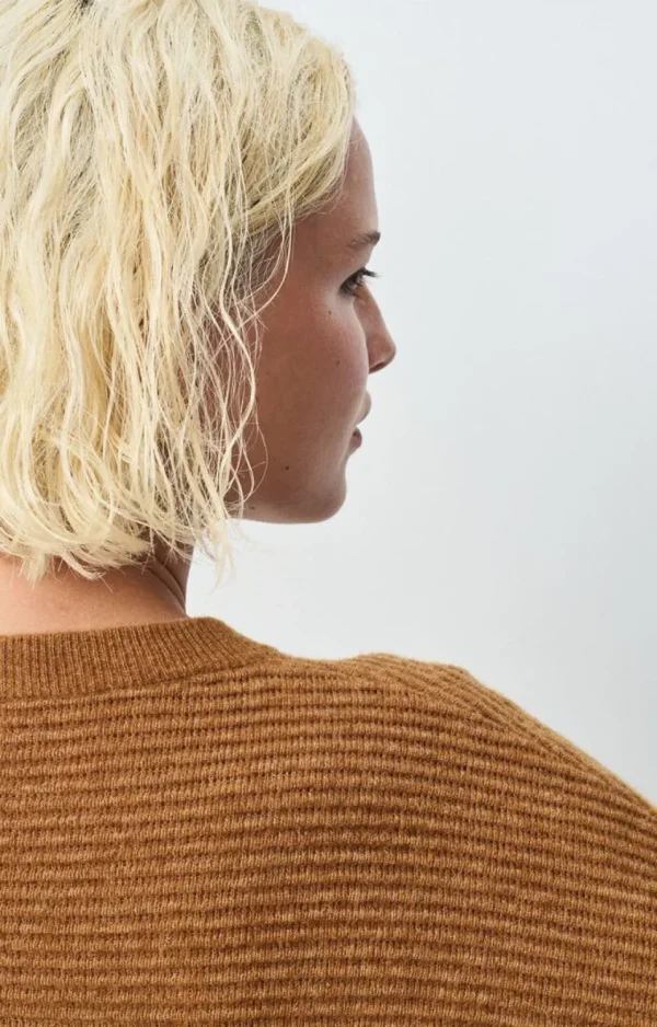 American Vintage Pullover Raxow Brunette Chine