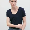 American Vintage T-shirt Jacksonville Navy