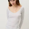 American Vintage T-shirt Massachusetts Heather Grey