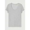 American Vintage WOMEN'S T-SHIRT JACKSONVILLE Polar melange