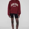 Anine Bing Alec Hoodie Sport Cabernet