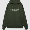 Anine Bing Alto Hoodie Dark Olive