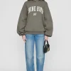 Anine Bing Harvey Sweatshirt Dusty Olive