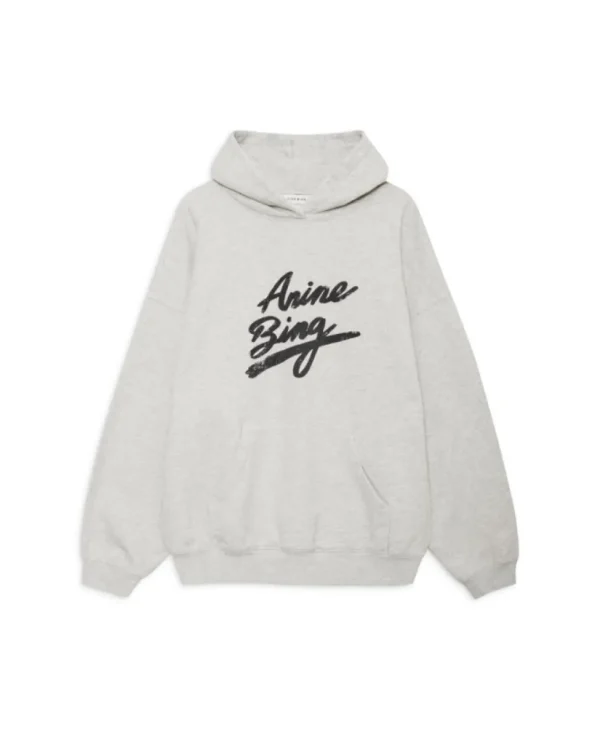 Anine Bing Harvey Sweatshirt Signatur Heather Grey