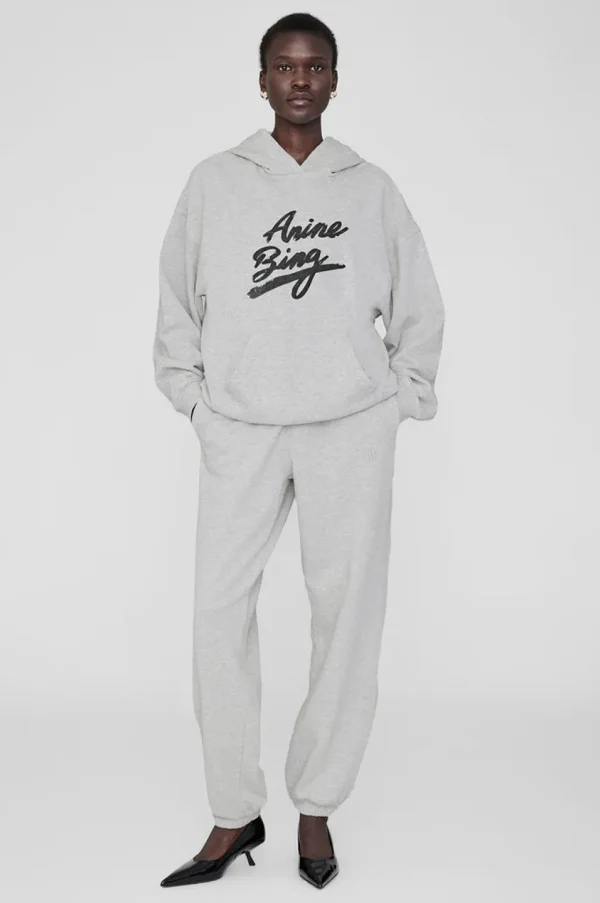 Anine Bing Harvey Sweatshirt Signatur Heather Grey