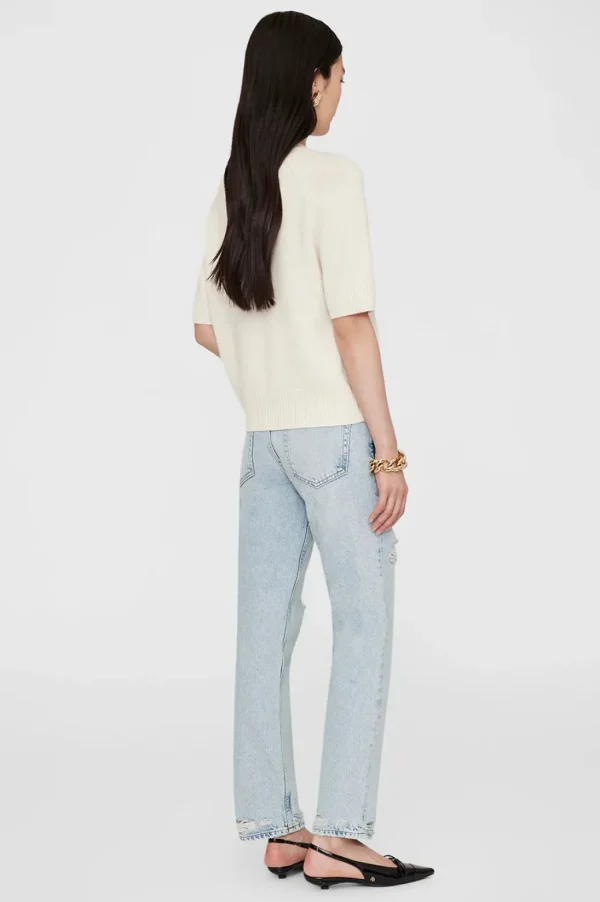 Anine Bing Jackson Sweater Ivory