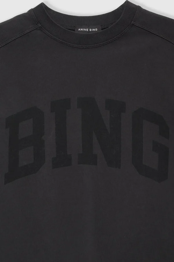 Anine Bing Jaylin T-shirt Bing Vintage Black