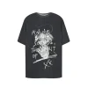 Anine Bing Kent Tee Spirit Washed Black