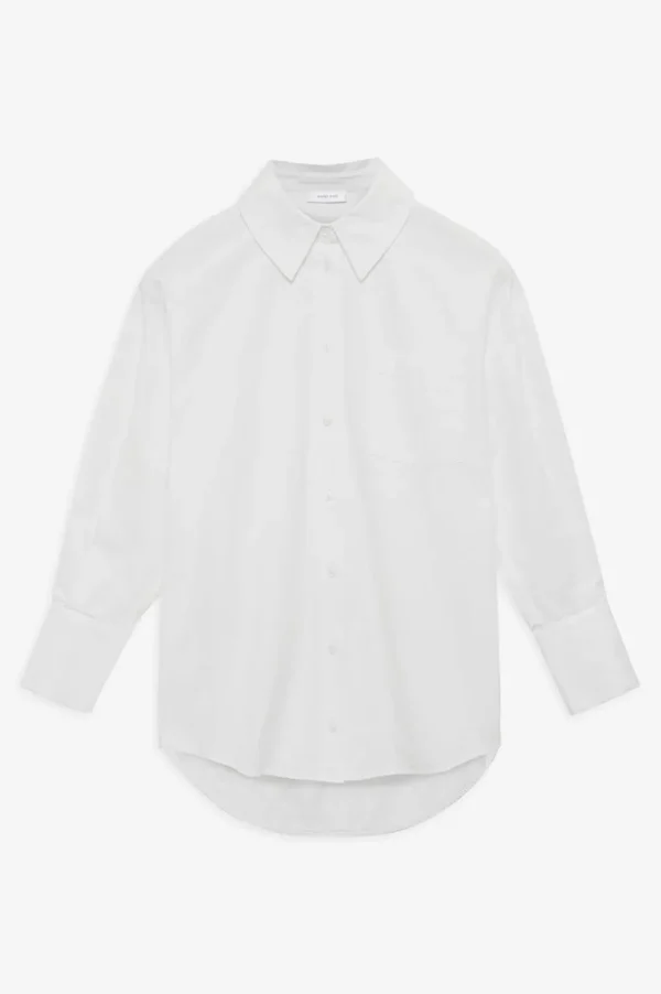 Anine Bing MIKA SHIRT WHITE