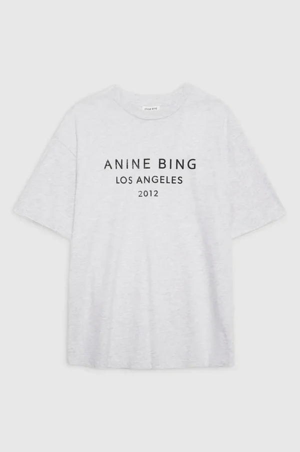 Anine Bing Myers Tee Heather Grey