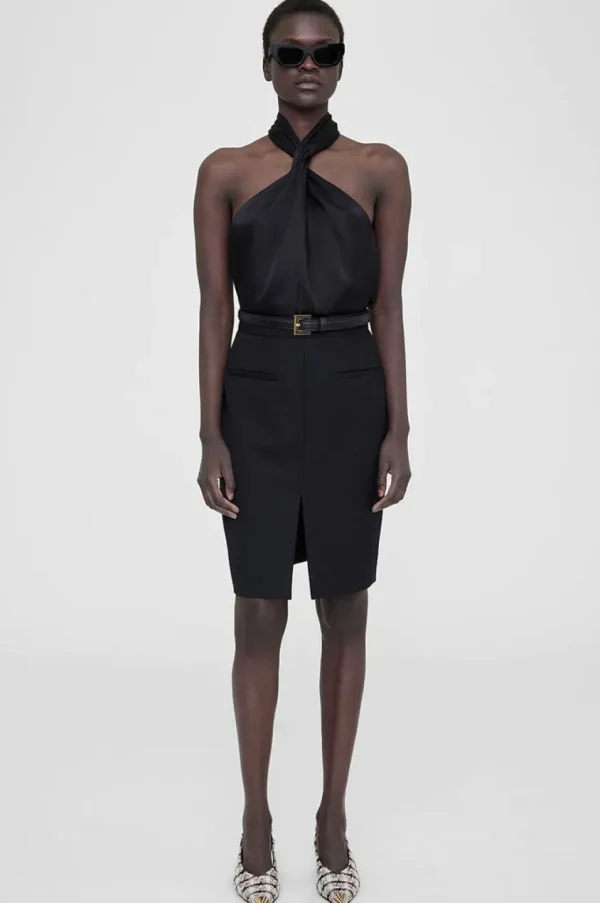 Anine Bing Vena Skirt Black