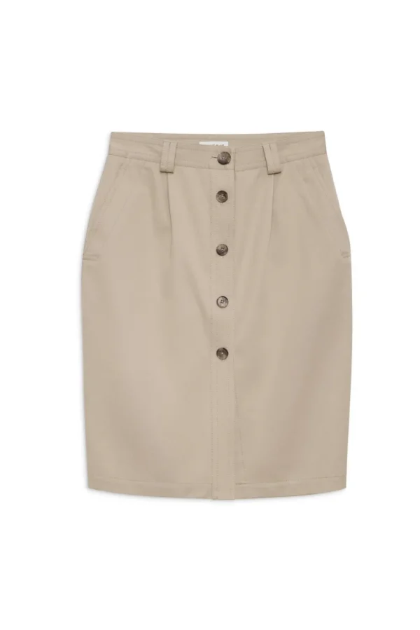 Anine Bing Zaire Skirt Oatmeal