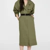 Anine Bing Zelda Dress Olive