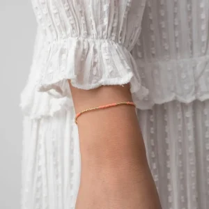 ANNI LU ASYM BRACELET - PEACH
