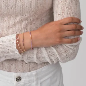 ANNI LU ASYM BRACELET - SOFT ROSE