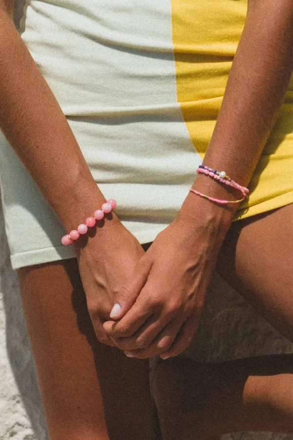 ANNI LU BALL BRACELET BUBBLEGUM