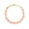 ANNI LU BLOSSOM BRACELET SOFT PINK