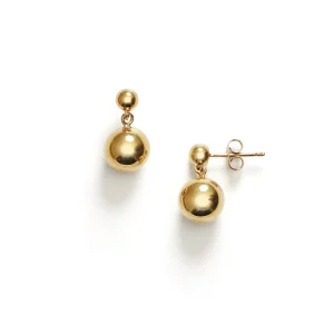 ANNI LU DROP OF GOLD EARRING