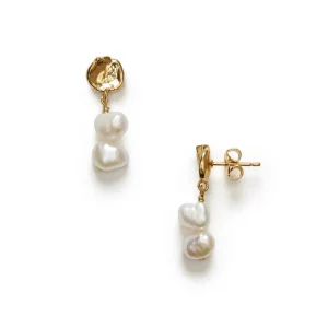 Anni Lu Pearly Drop Earring Short