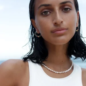 ANNI LU PETIT STELLAR PEARLY NECKLACE