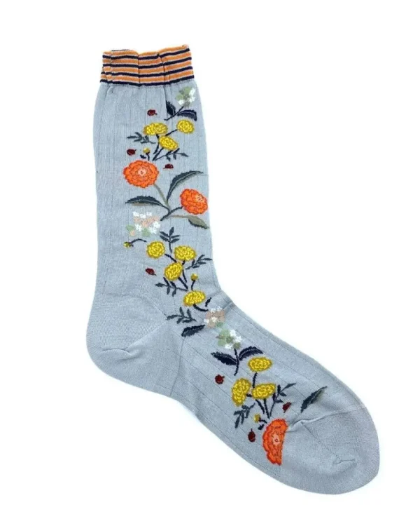 Antipast Socks Bouquet Light Grey