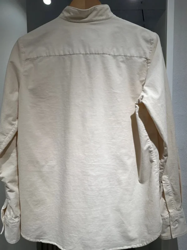 Bagutta Brooke Shirt Cream Babyfløjl