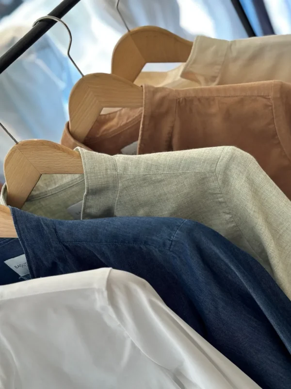 Bagutta Brooke Shirt Cream Babyfløjl