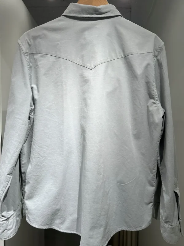 Bagutta Roy Shirt Corduroy Shirt Light Grey