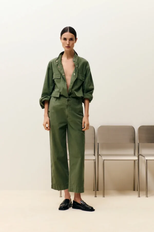 CLOSED CHINOS ROVEA MATCHA GREEN
