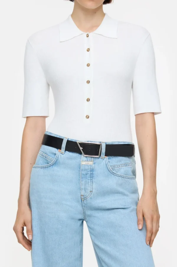 CLOSED POLO SHIRT IVORY