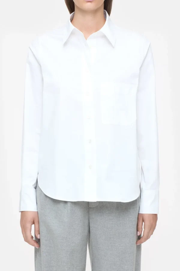 Closed Poplin Blouse White