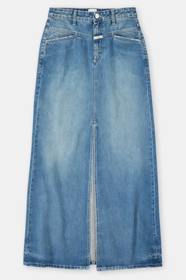 ClosedLong X-Pocket  Denim Skirt