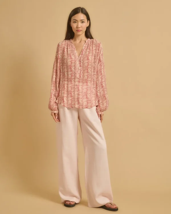 Diega Top Tolpa Ecru Rose