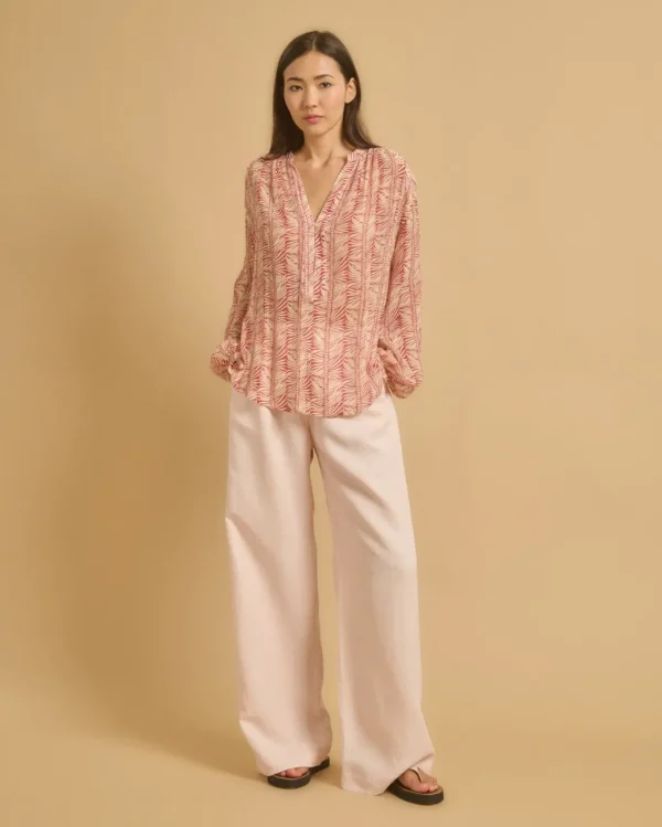 Diega Top Tolpa Ecru Rose