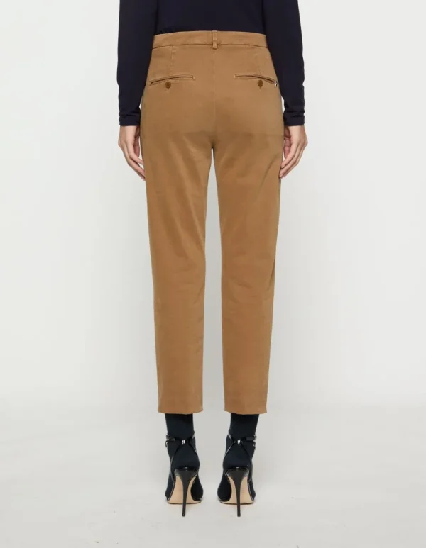Dondup Nima Brushed Cotton Camel