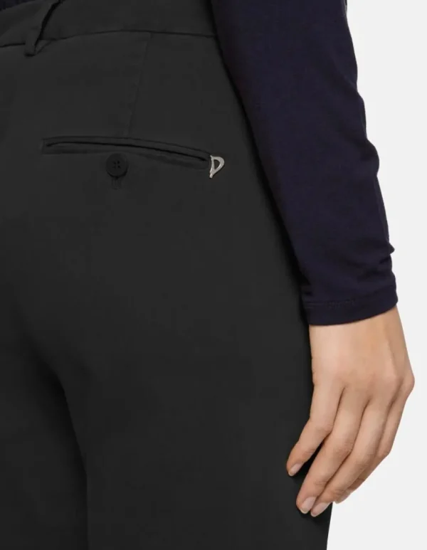Dondup Nima Brushed Cotton Black