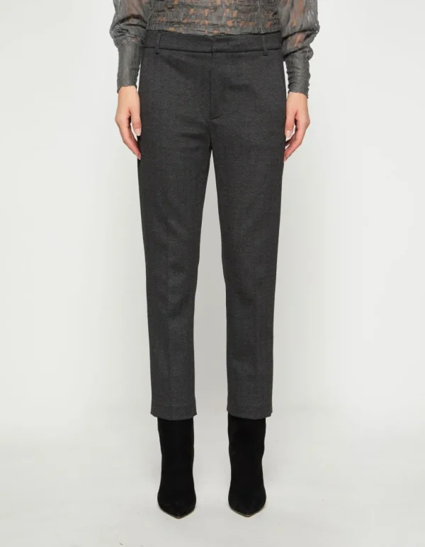 Dondup Nima Zip Herringbone