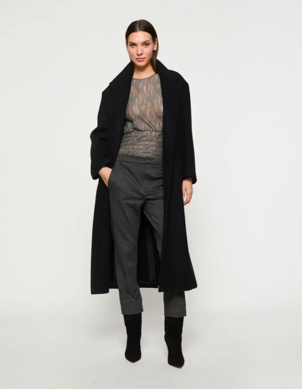 Dondup Nima Zip Herringbone