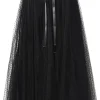 EMM Daisy Skirt Black with Black Dots