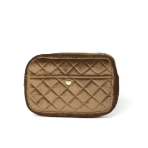 Fan Palm Beauty Bag Hazelnut Medium