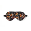 Fan Palm Eye Mask Black Hibiscus