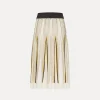 FORTE_FORTE CHEVRON INTARSIA SKIRT