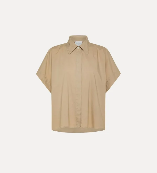 forte_forte cotton popline boxy sleeveless shirt
