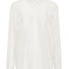 forte_forte habotai silk shirt frangipani