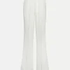 forte_forte linen herringbone elasticated pants puro