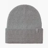 FTC Cashmere Beanie with wide Turn-Up Opal Grey
