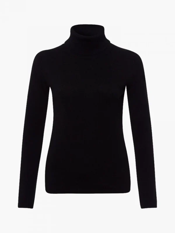 FTC cashmere rullekrave black