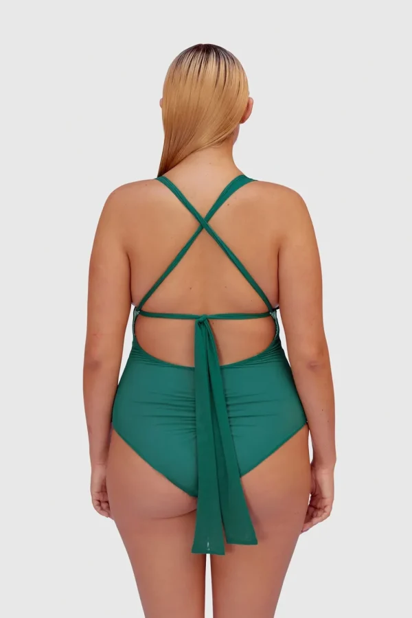 HANNE BLOCH EMERALD TULLE BADEDRAGT